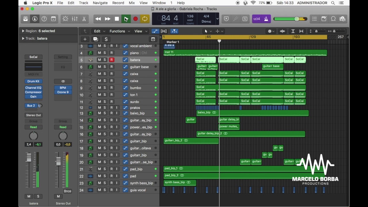 (MULTITRACKS) GABRIELA ROCHA - A ELE A GLÓRIA