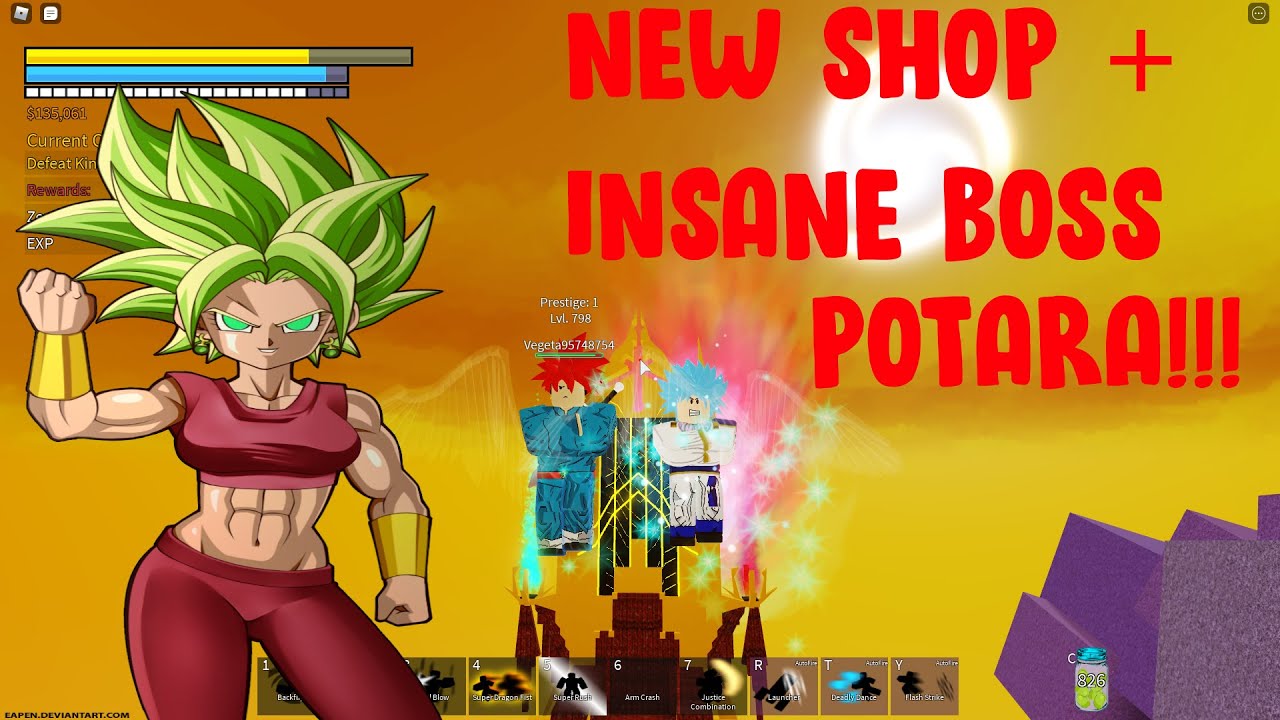 Boss Harder Than Friaza Secret Shop Sells Potara L Dbz Final Stand Update W Saiyanwarrioru7 Youtube - how to find the new jiren shop how toproof roblox dragon ball z final stand