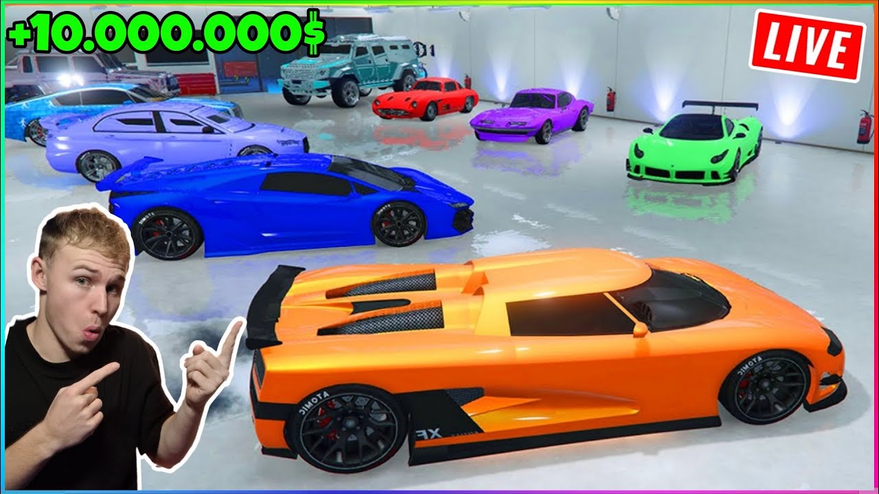 Tuning Treffen, Zuschauer GARAGEN bewerten & Geld verdienen in GTA 5 ONLINE! GTA 5 Live