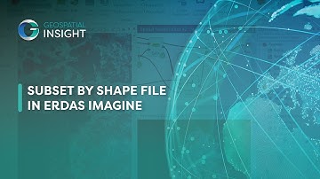 How to subset by shapefile in ERDAS IMAGINE || Simple Tutorials ERDAS Imagine