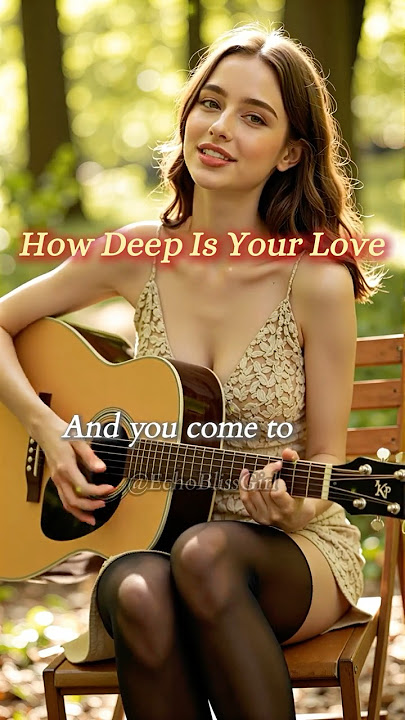 How Deep Is Your Love – Bee Gees | Lyrics | Romantic Cover 💖🎶