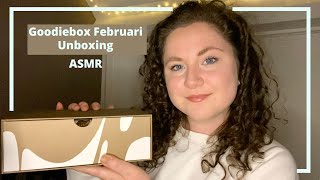 ASMR Goodiebox Februari Unboxing | Tapping & Whispering | Nederlandse Asmr