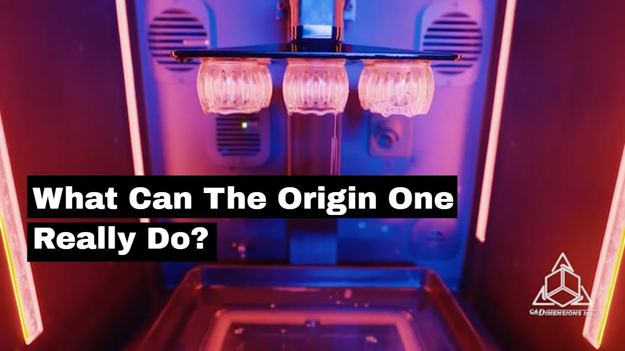 Our InHouse Origin One Additive Manufacturing Capabilities YouTube