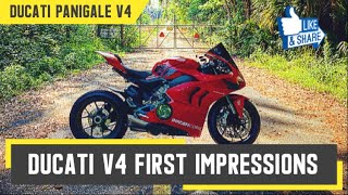 Ducati V4 Panigale First Impressions