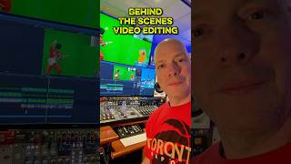 Video editing magic with the green screen and special effects
