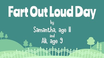 Fart Out Loud Day