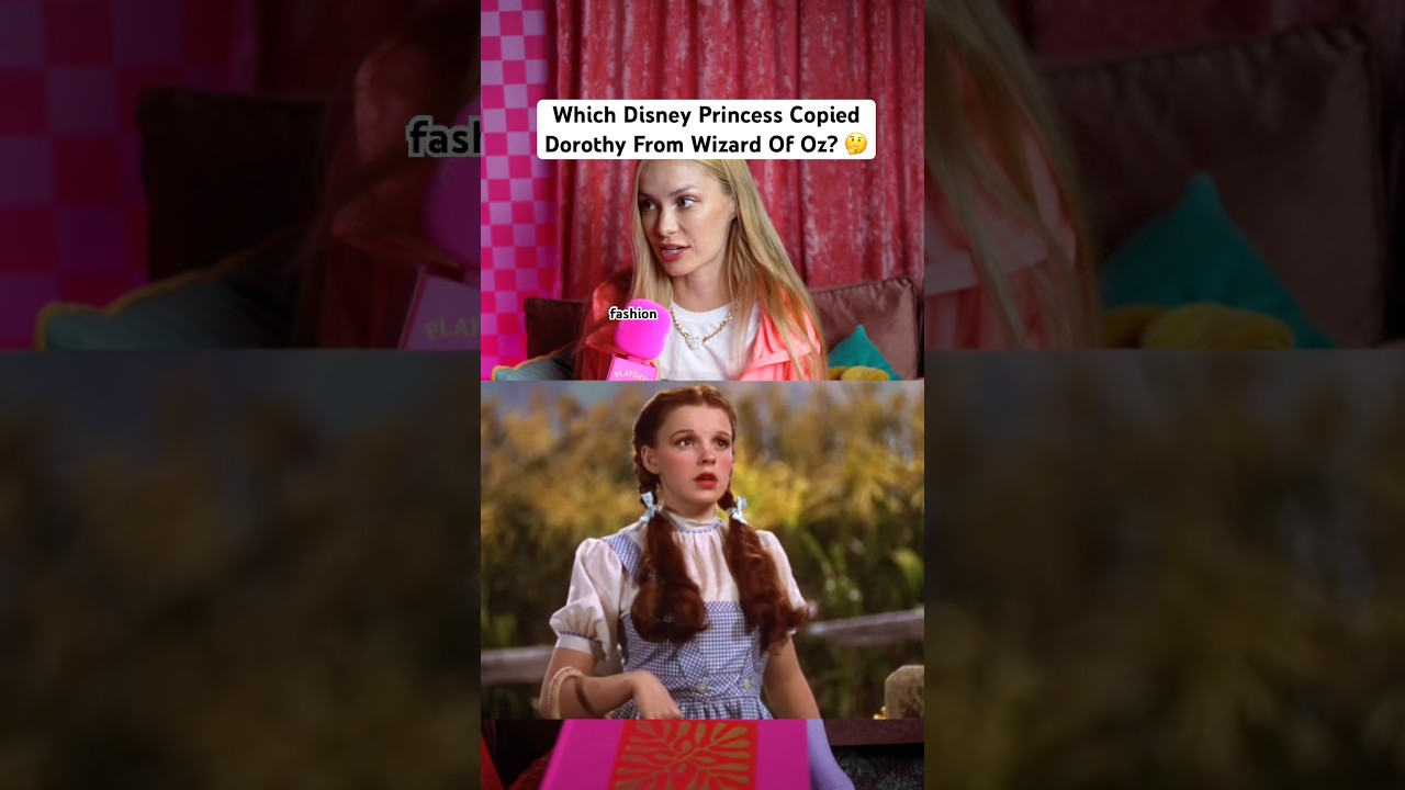 Which Disney Princess’s Fashion was a direct copy of Dorothy Gale From Wizard Of Oz? #disney