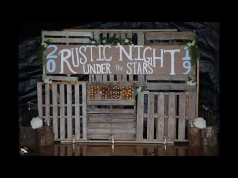 Rangely High School Rustic Night Under The Stars 2019 Prom  Grand March