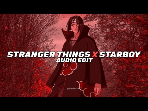 Stranger Things X Starboy The Weeknd C418 Remix Full Mashup Slowed Version