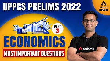 UPPCS Pre Exam Preparation | Economics | Important Questions | By Shubham Sir #3