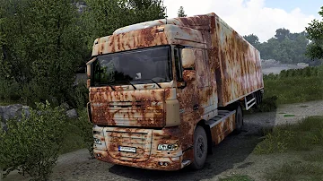 Rebuilding A Rusty Daf XF105 Euro Truck Simulator 2 1.44 |  ModsGalore