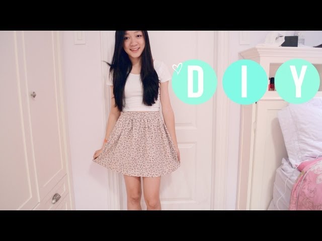 ❥ DIY Shorts Into Skirt { CLOSET RAID } 