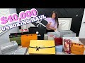 40000 luxury unboxing haul luxury unboxing