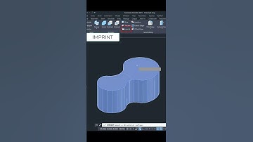 IMPRINT #autocad #solidmodeling #sabeercad
