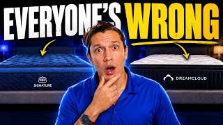 The Best Mattress Under 1000 Heat Weight Test BB ing Signature VS DreamCloud Premier 2026