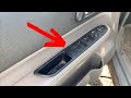 How to remove power window switch Subaru Forester 2003-2008