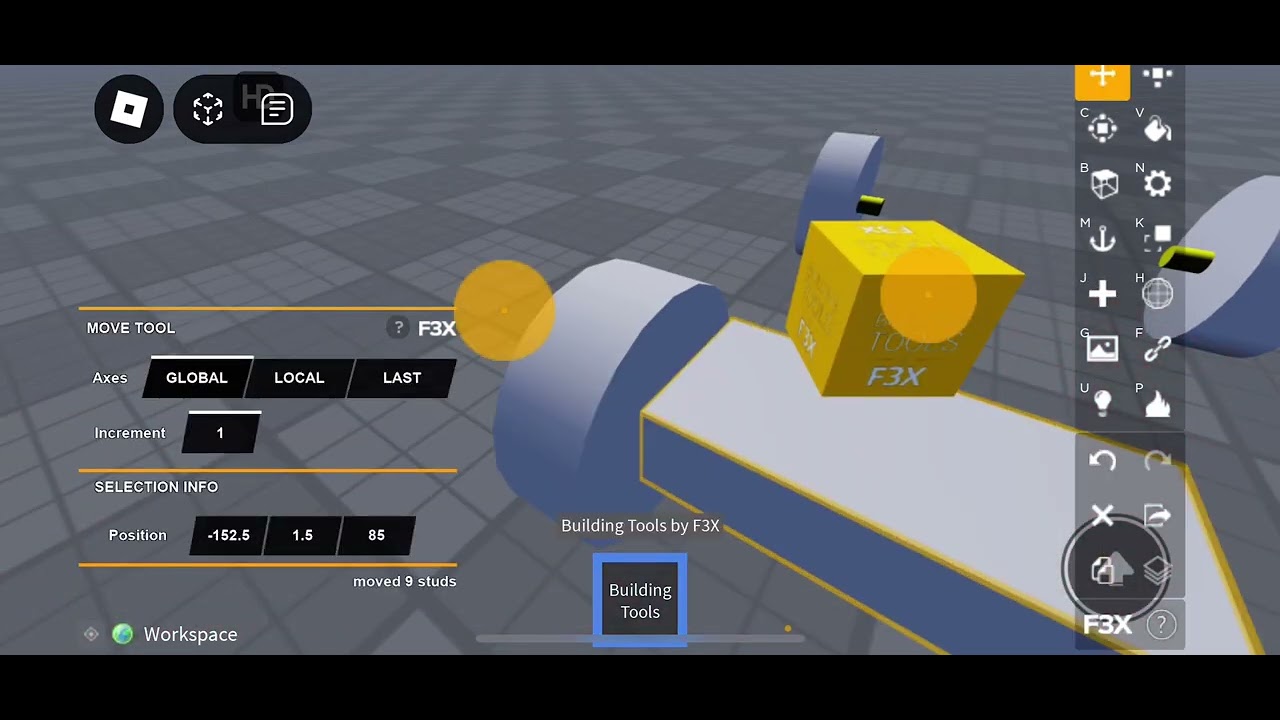 How to make a car in roblox with F3X building tools.