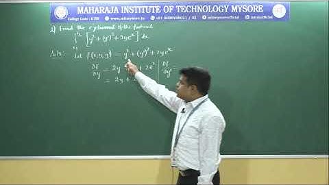 Numerical Solution of Second Order ODE & Calculus of Variations/18MAT31/VARIATIONAL PROBLEM