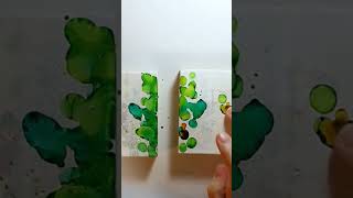 Dry Shellac Burn with Alcohol Ink