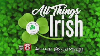 News 8's Ann Nyberg & Ryan Kristafer host the Emerald Isle Fashion Show Saturday