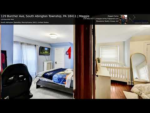129 Burcher Ave, South Abington Township, PA home video tour
