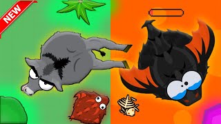 Mope.io RARE Jackass! Jackass KILLS Trex! Mope.io TROLLING! (Funny Mope.io Moments)