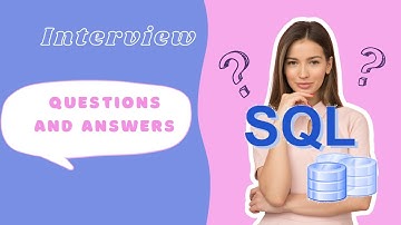 Top 50 SQL Interview Questions and Answers  | SQL Interview Questions| SQL Interview Part 1