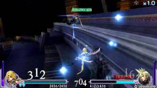 Final Fantasy Dissidia Zidane vs Cloud (ghost)