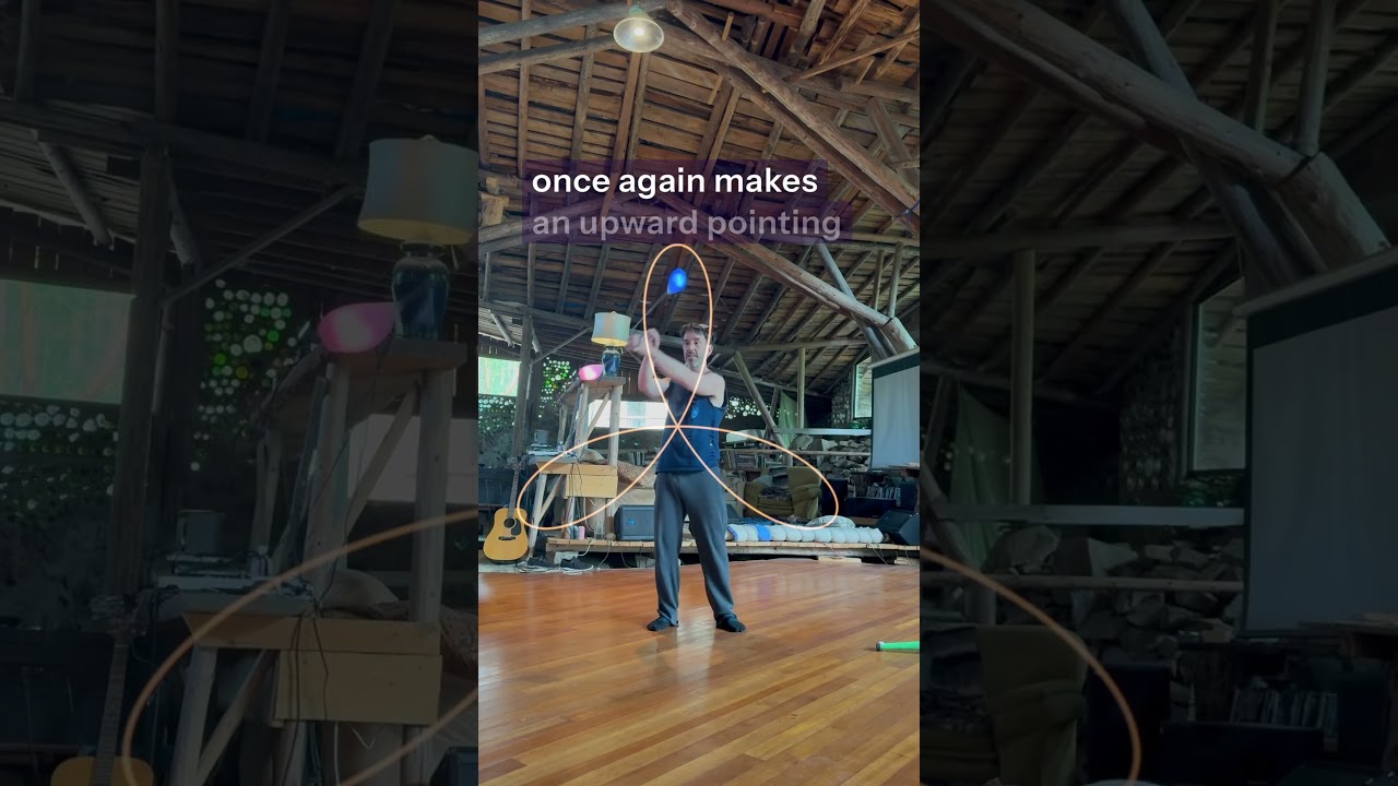 Poi spinning: clockwork!