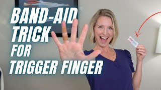 Stop Trigger Finger or Trigger Thumb with this BANDAID® Trick