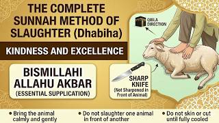 Islamic Method of Slaughtering Animals | Complete Sunnah Guide (Step by Step)