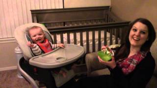 BABY ELIJAH - First  Baby Brown Rice!!  =)