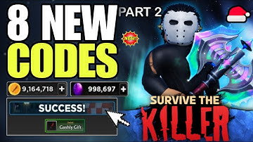 *NEW UPDATE* ROBLOX SURVIVE THE KILLER CODES IN DECEMBER 2025 | SURVIVE THE KILLER CODE 2025