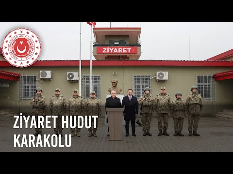 Millî Savunma Bakanı Yaşar Güler, Ziyaret Hudut Karakolu’nda İnceleme ve Denetlemelerde Bulundu