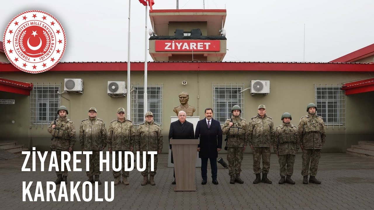 Millî Savunma Bakanı Yaşar Güler, Ziyaret Hudut Karakolu’nda İnceleme ve Denetlemelerde Bulundu