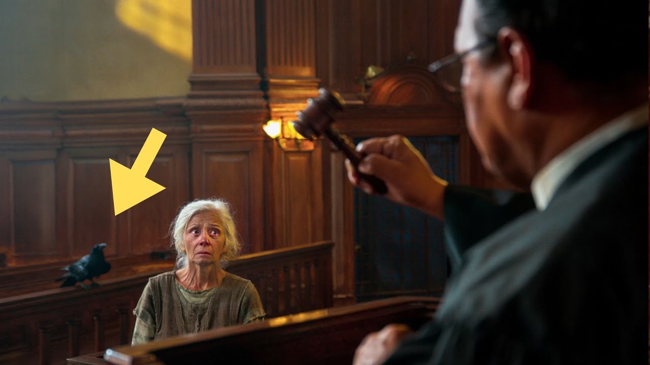 Die Dame sollte VERURTEILT werden… bis der Rabe ALLES ENTHÜLLTE...