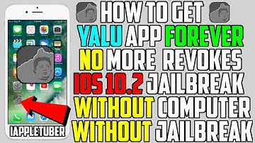 How To Make iOS 10.2 Yalu Jailbreak App / Certificate Permanent (NO More App Revokes)