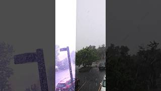 Lightning sounds like a bomb in the Moutains.....