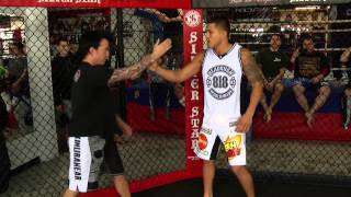 Anthony Pettis Teaches The Showtime Kick!