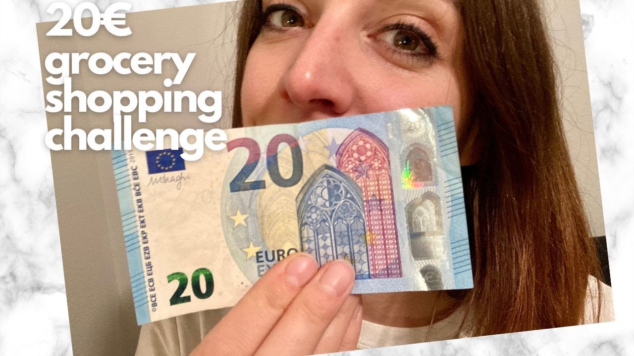 20€ grocery shopping challenge Weekly grocery shopping on a budget
