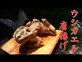 特定外来生物ウシガエルを唐揚げにして食べたら衝撃の味だった！