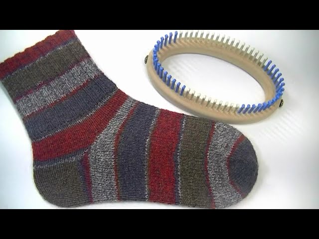 Double Woven Socks – LOOM KNIT