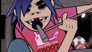 2d from gorillaz gets abused for 1 minute