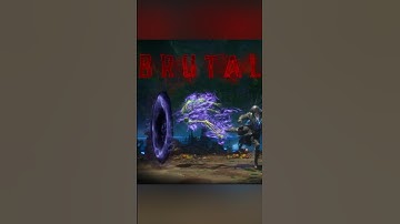 Top 3 Best Noob Saibot Brutalities 🥷 #shorts #mortalkombat #gaming