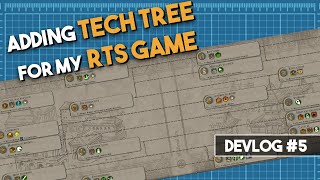 Implementing Tech Tree for my RTS Game - Devlog #05