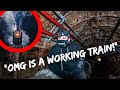 CRAZIEST UNDERGROUND EXPLORE YET! A WORKING TRAIN SURPRISES US!