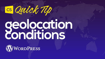 Mastering Geolocation Based Conditions in WordPress with the Cornerstone Builder
