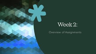 ENGL 1302: Week 2 Overview