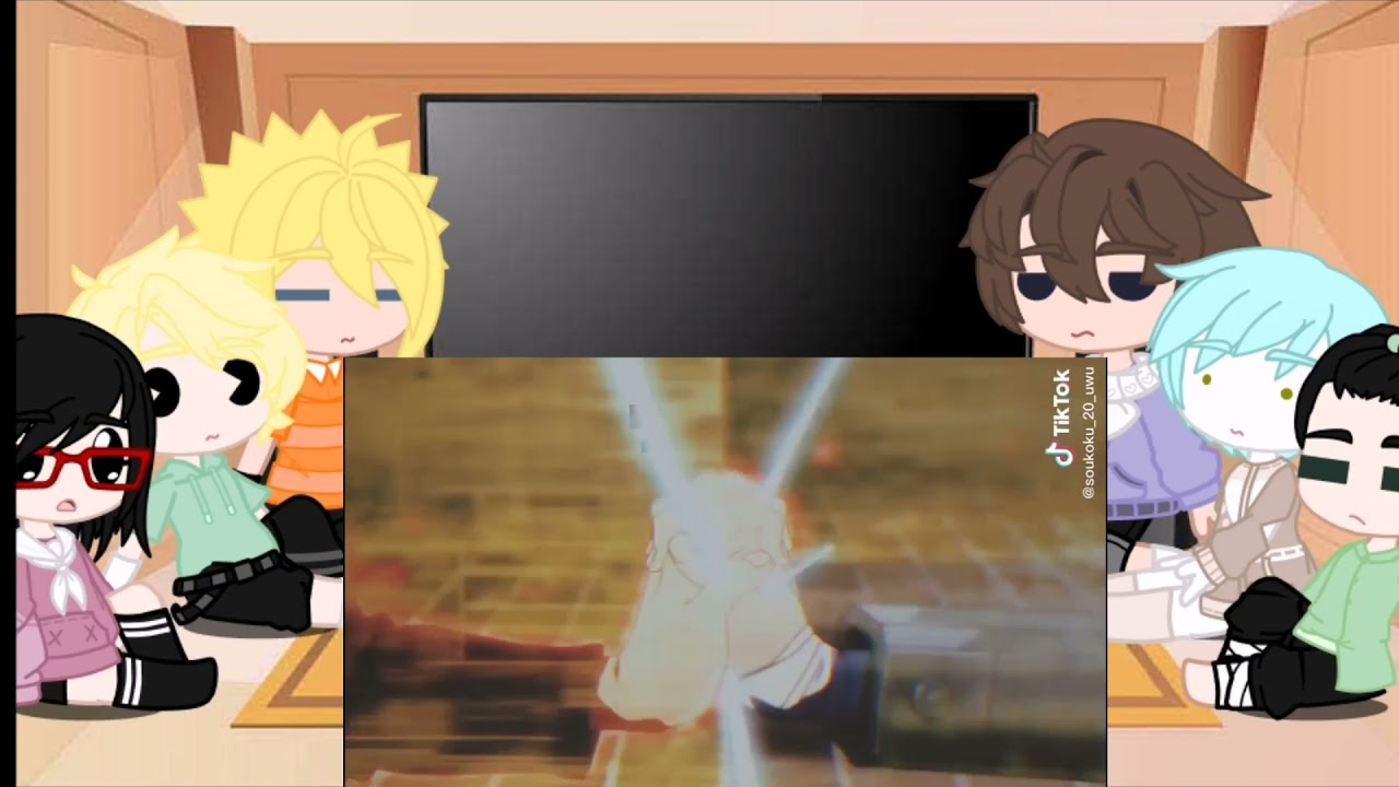 🍧 | Boruto and his friends react to Bungou Stray Dogs and Charlotte || Au || Rus| 🍧