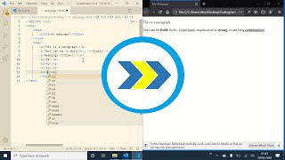 Coding Your First Webpage Using HTML - Free Web Development Tutorial #1